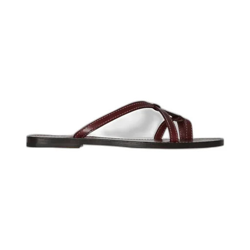 Link Flat-Bottomed Sandals