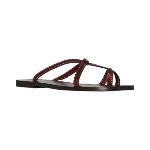 Link Flat-Bottomed Sandals