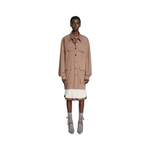 Long-Sleeved Shirt Skirt