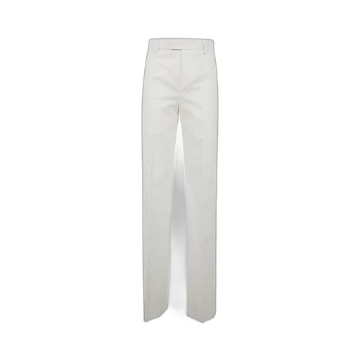 Belt Ring Pleated Casual Pants