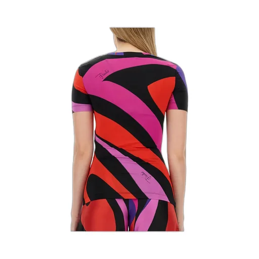 Pucci Swirl Pattern T Shirt