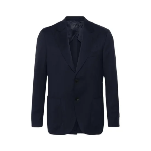 Single-Breasted Wool Blazer