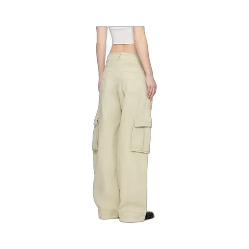 Casual Pants With Waist And Loop Straps