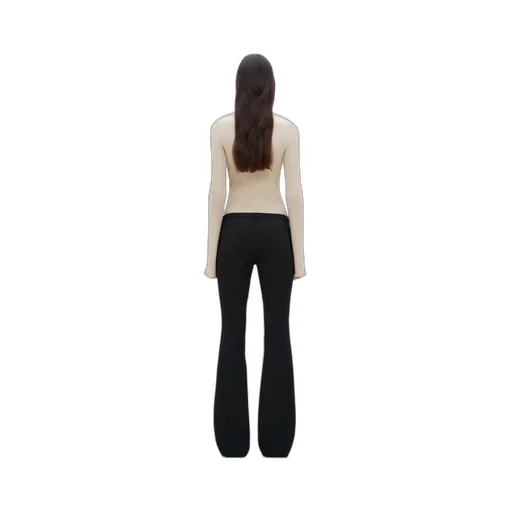 Ribbed-Knit Bodysuit