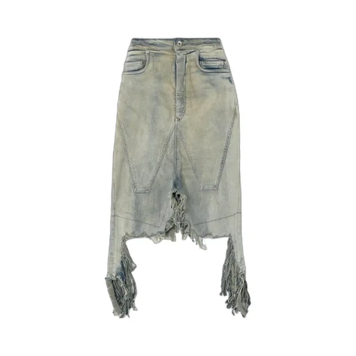 Imitation Denim Skirt