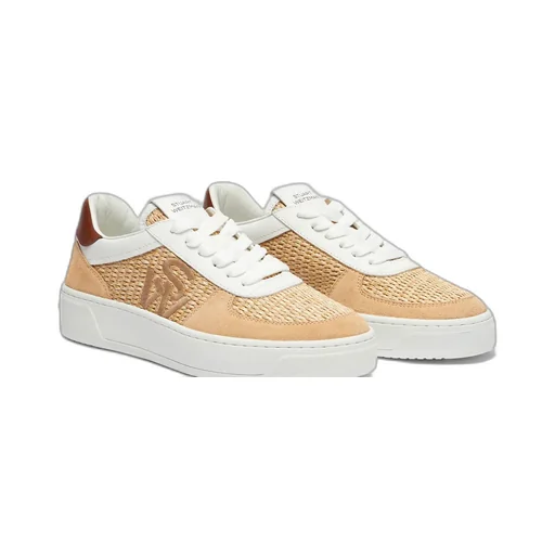 Stuart Weitzman Sw Courtside Logo Sneakers