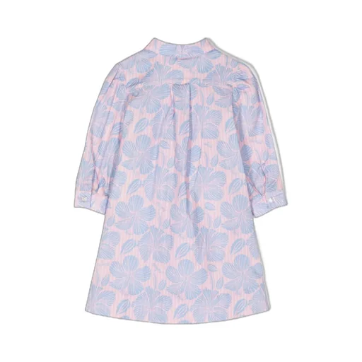 Floral-Print Shirt Dress