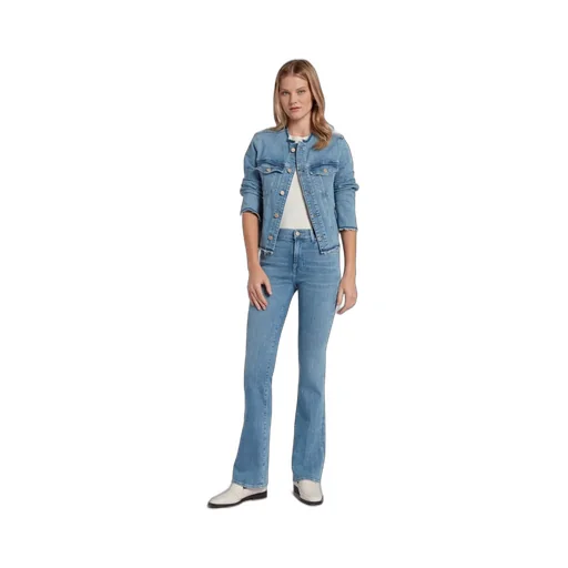 Slim Illusion Bootcut Cotton Jeans