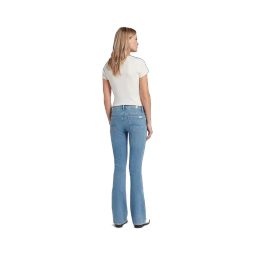 Slim Illusion Bootcut Cotton Jeans