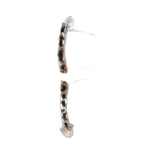 Miu Miu Two-Toned Chain-Linked Ballerinas