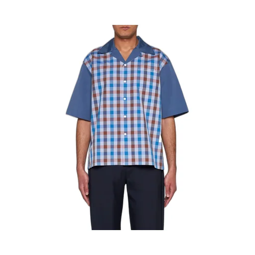 Marni Checked Short-Sleeved Shirt