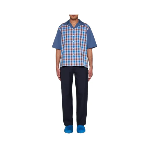 Marni Checked Short-Sleeved Shirt
