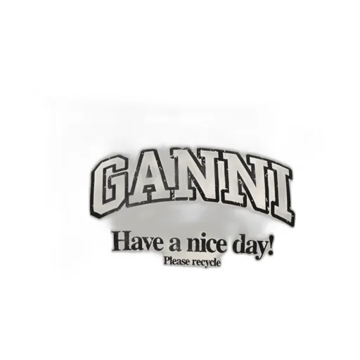 Ganni Sweatshirt With Logo