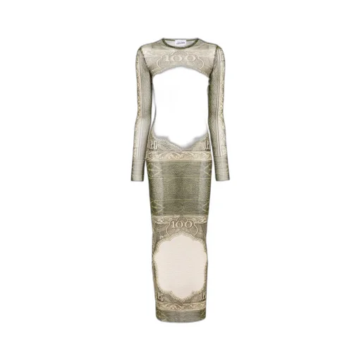 Catrouche Mesh Maxi Dress