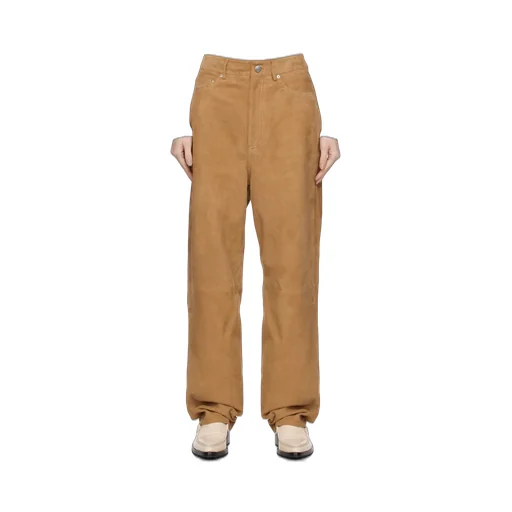 Waistband Loop Casual Pants