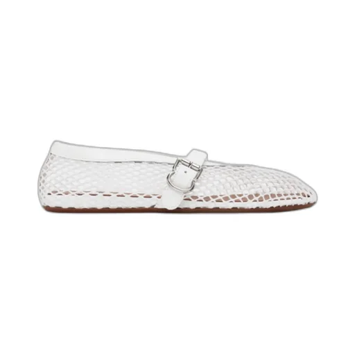 AlaÏA Fishnet Ballet Flats
