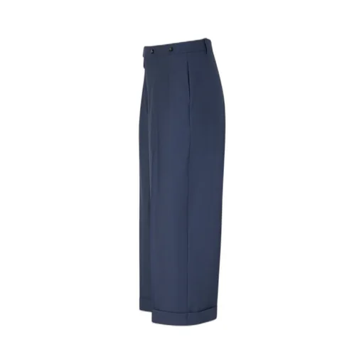 Cropped Tailored Trousers