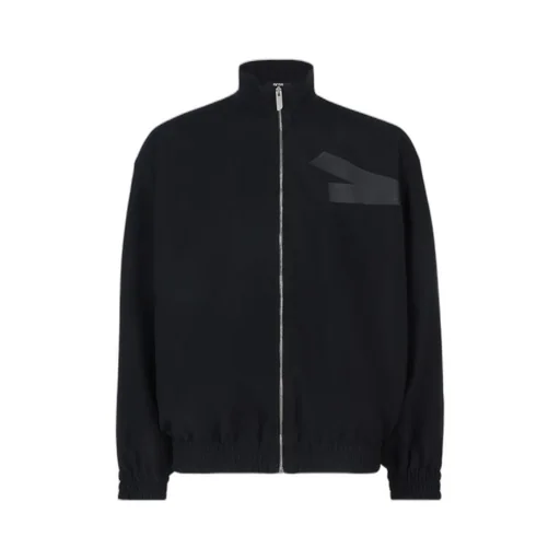 Logo-Tape Bomber Jacket
