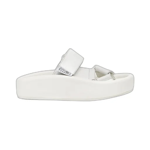 Mm6 Maison Margiela Webbing Slip-On Sandals