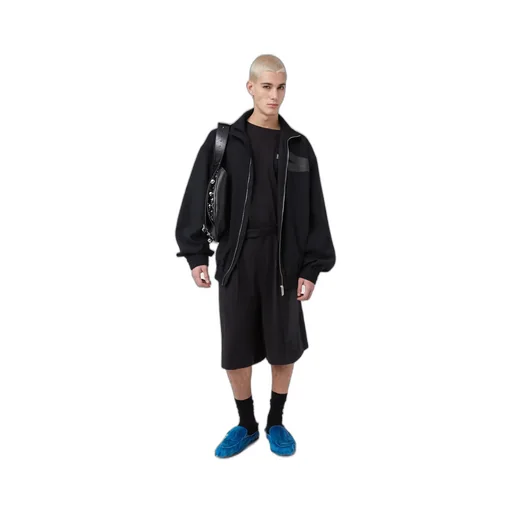 Logo-Tape Bomber Jacket