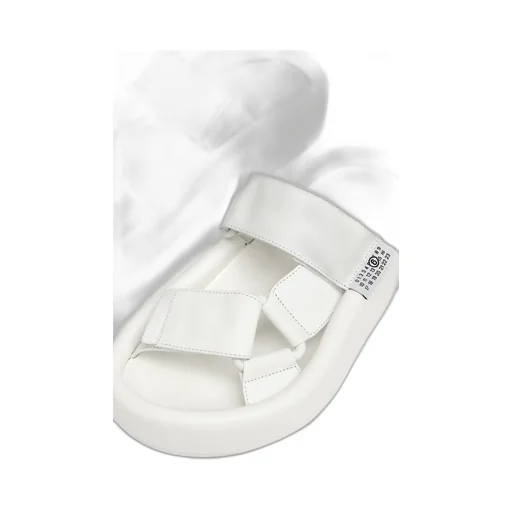 Mm6 Maison Margiela Webbing Slip-On Sandals