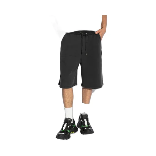 Balmain Logo Embroidered Bermuda Shorts