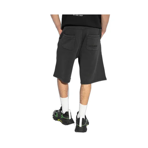 Balmain Logo Embroidered Bermuda Shorts