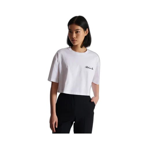 Balmain Signature Embroidered T-Shirt