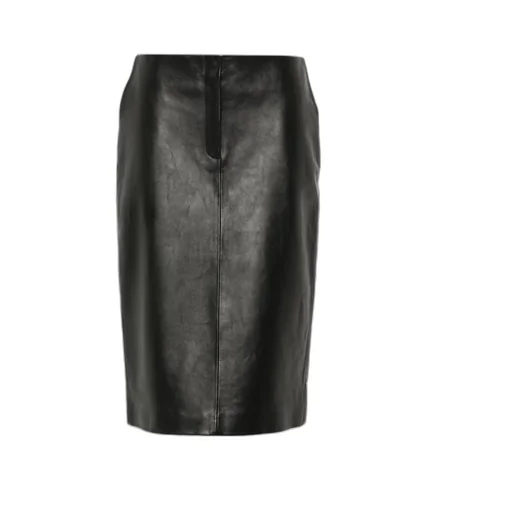 Leather Pencil Skirt