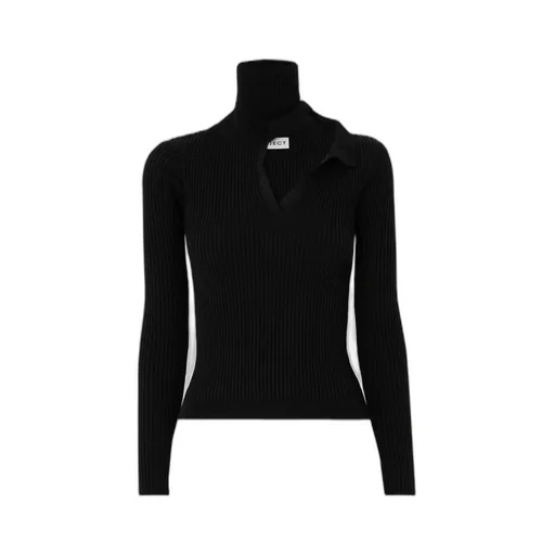 Ribbed-Knit Top