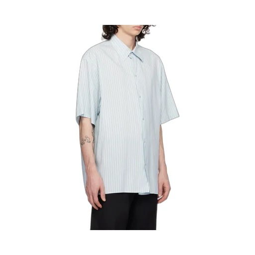 Lanvin Striped Short-Sleeved Shirt