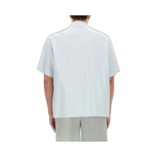 Lanvin Striped Short-Sleeved Shirt