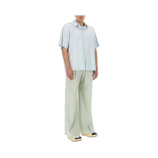 Lanvin Striped Short-Sleeved Shirt