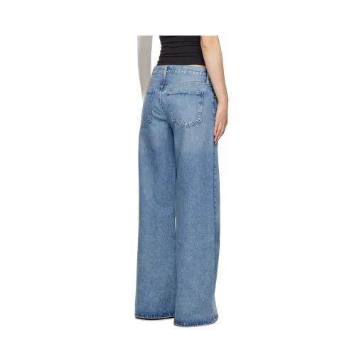 High-Waisted Wide-Leg Jeans