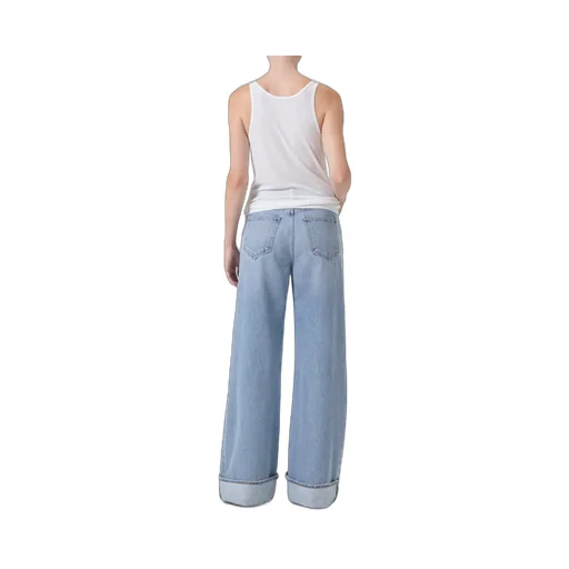 High-Waisted Wide-Leg Jeans
