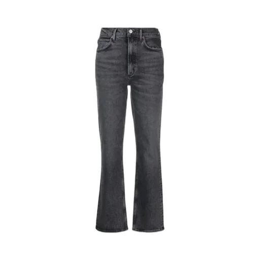 Stovepipe Straight-Leg Jeans