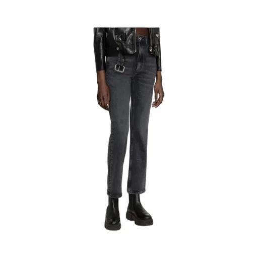 Stovepipe Straight-Leg Jeans