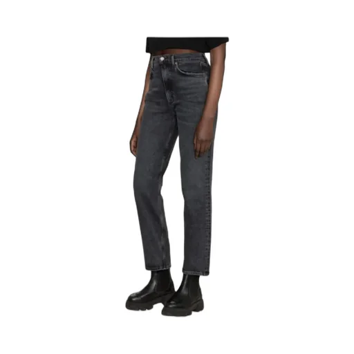 Stovepipe Straight-Leg Jeans