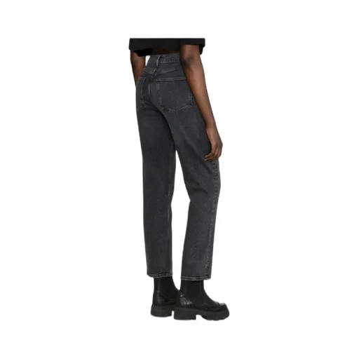 Stovepipe Straight-Leg Jeans