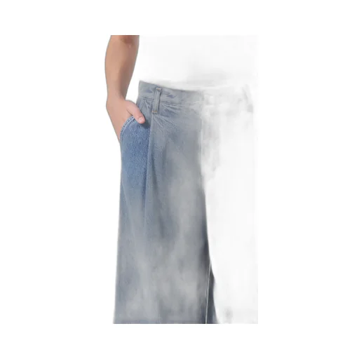 Agolde Ellis Pleated Wide-Leg Jeans