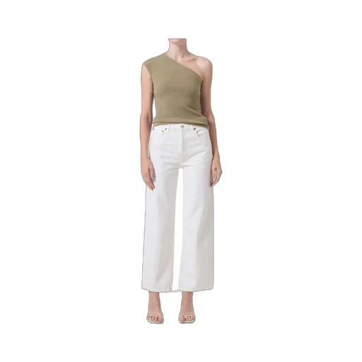 Agolde Ren High-Waisted Wide-Leg Jeans