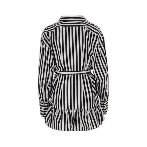 Patou Striped Shirtdress Top