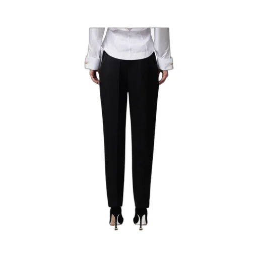 Elisabetta Franchi Darts Straight Trousers