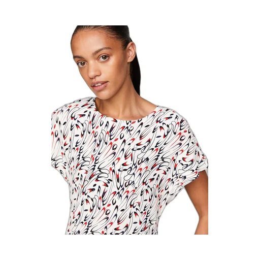 Round-Collar Short-Sleeve Dress