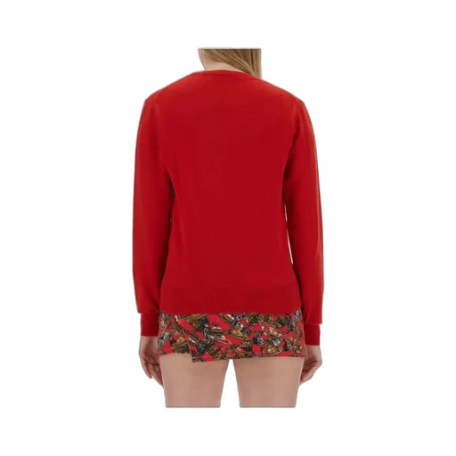 Vivienne Westwood Orb-Embroidered Crewneck Jumper
