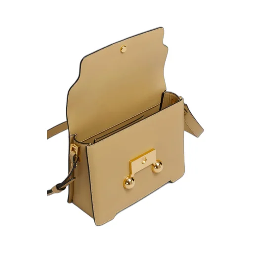 Marni Trunkaroo Foldover Top Medium Shoulder Bag