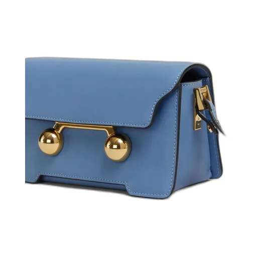 Marni Trunkaroo Foldover Top Mini Shoulder Bag