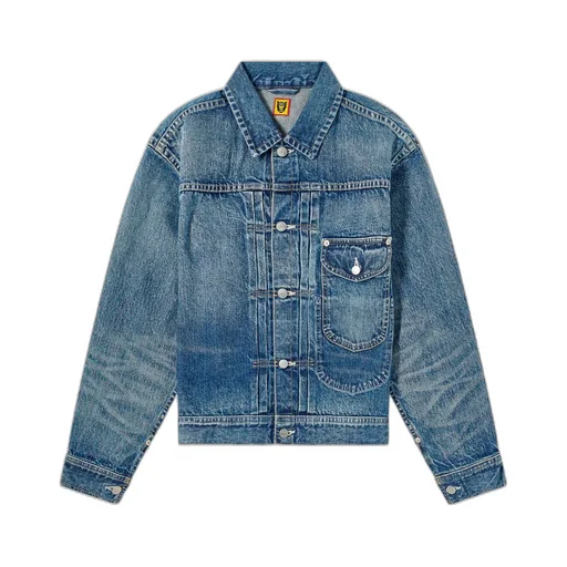 Long-Sleeved Denim Jacket