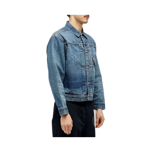 Long-Sleeved Denim Jacket