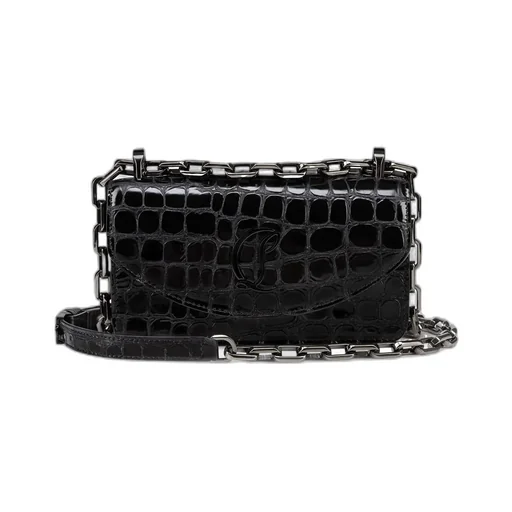 Christian Louboutin Loubi54 Foldover Top Crossbody Bag